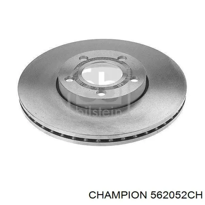 6040320 Kraft Диск тормозной передний