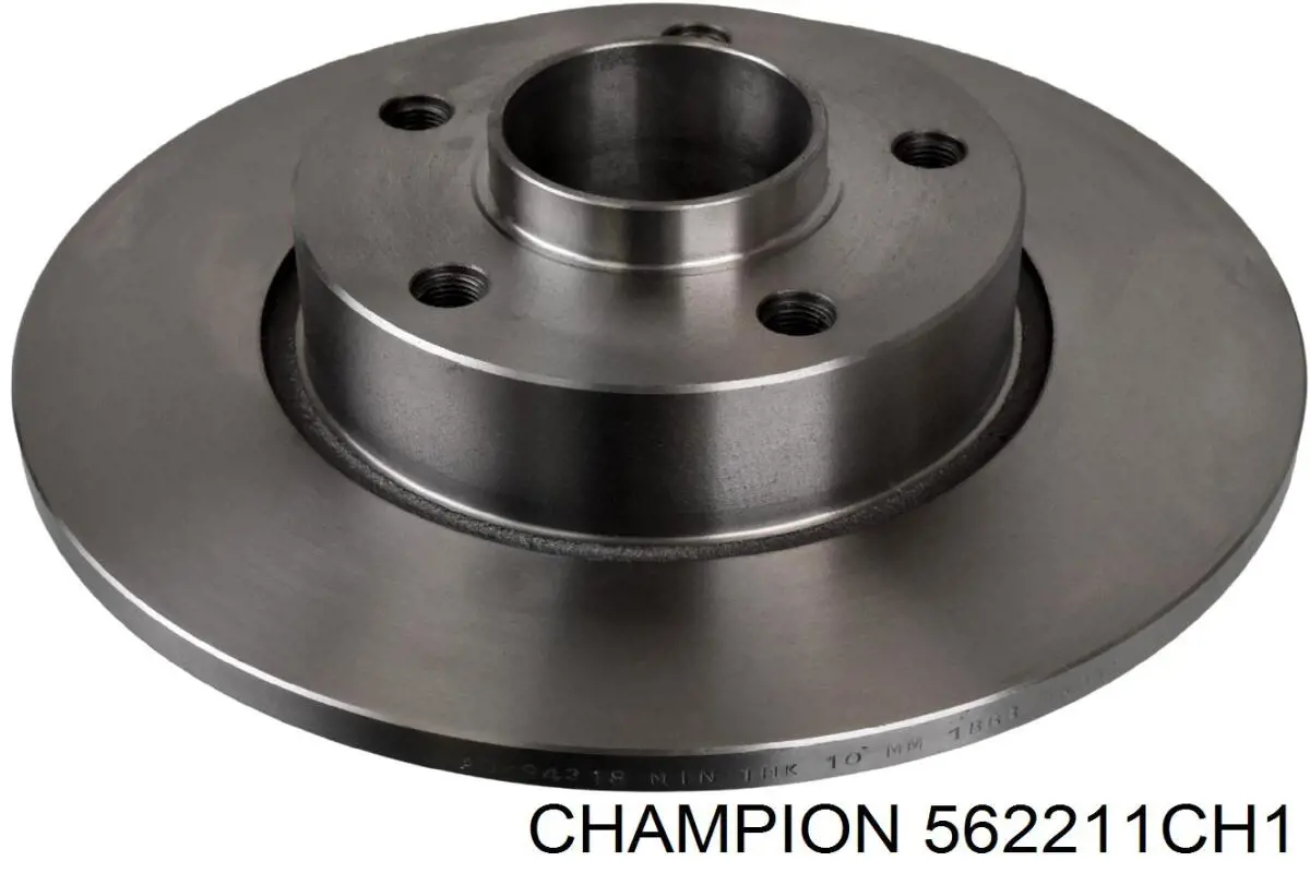 Тормозные диски 562211CH1 Champion