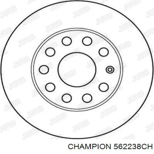 Тормозные диски 562238CH Champion