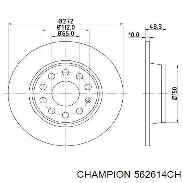 Тормозные диски QD4597 Quaro