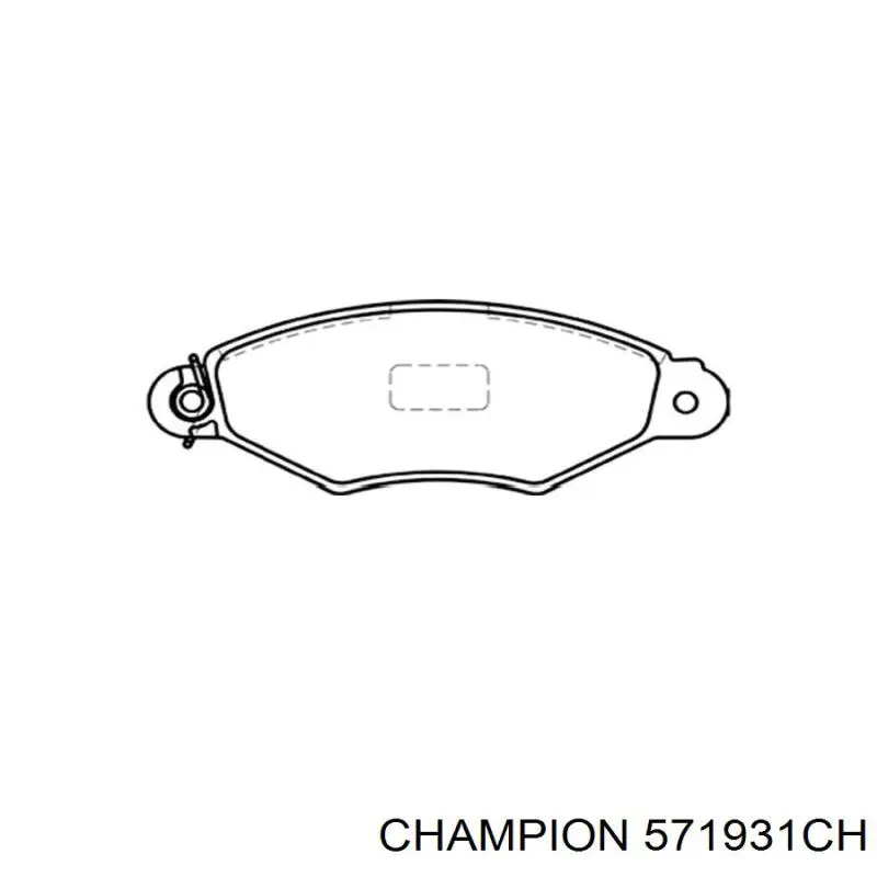 Передние тормозные колодки SP1891 Hi-q
