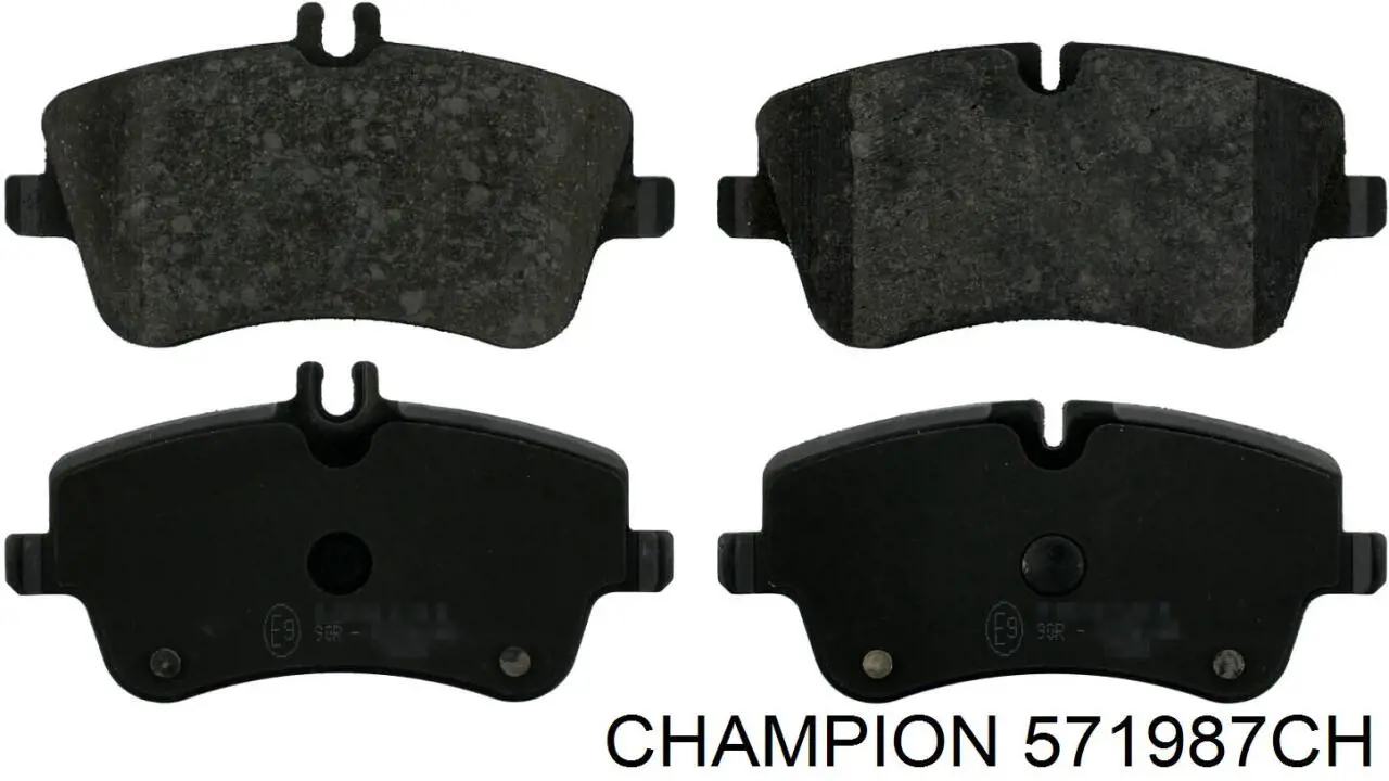 Купить 571987CH Champion Колодки тормозные