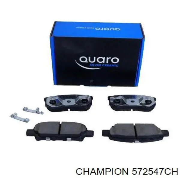 Колодки дисковые  Champion 572547CH цена, от 15.70 USD