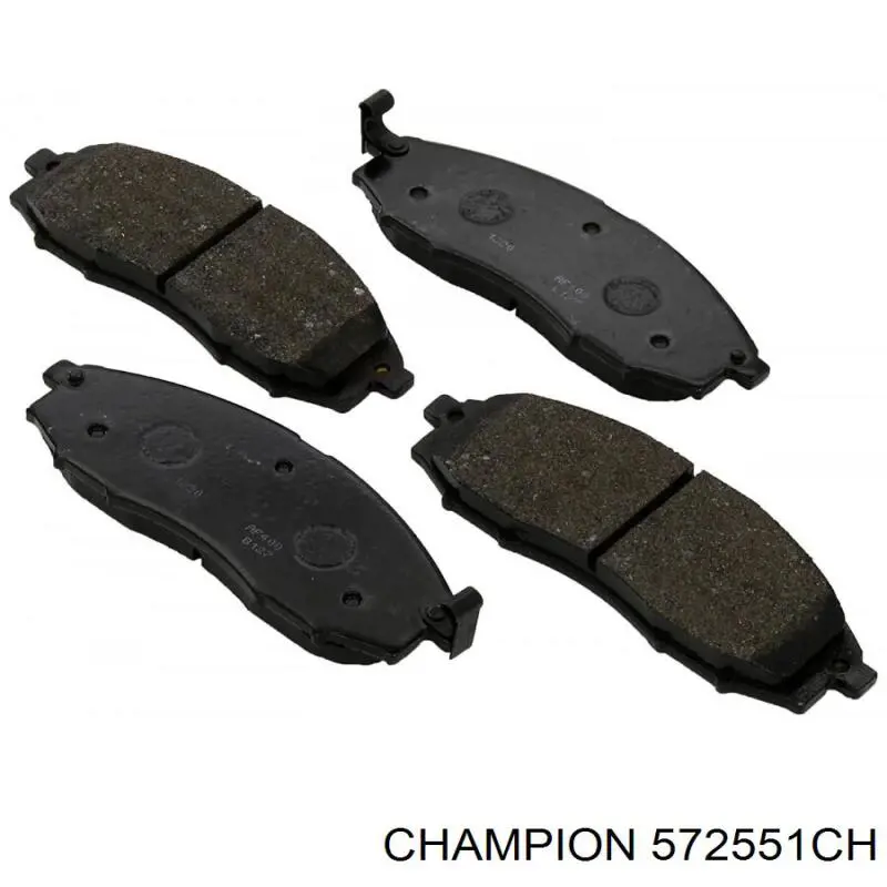 572551CH Champion Колодки передние