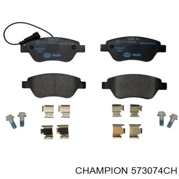 Купить 573074CH Champion Колодки тормозные