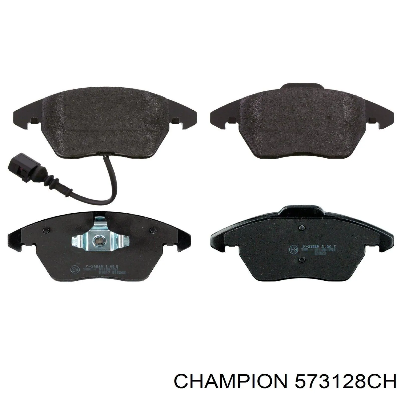 Колодки Champion 573128CH цена, от 22.83 USD