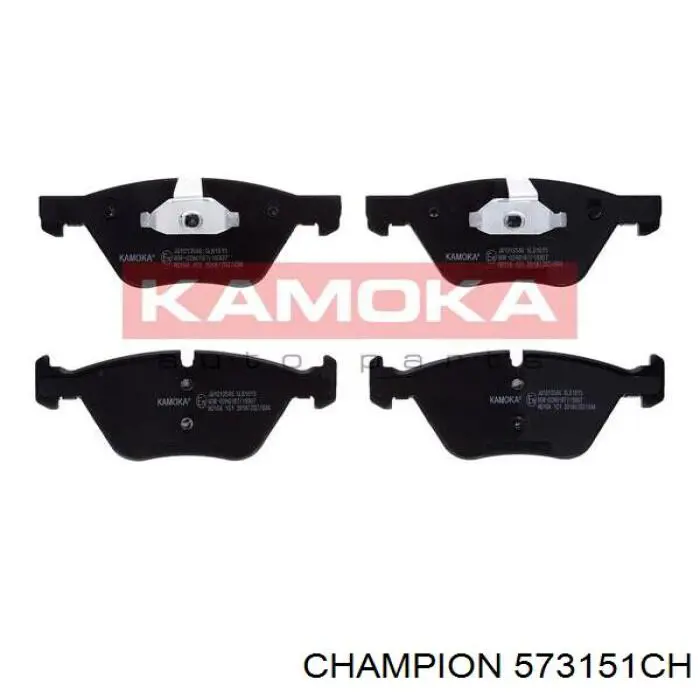 Колодки Champion 573151CH цена, от 27.92 USD
