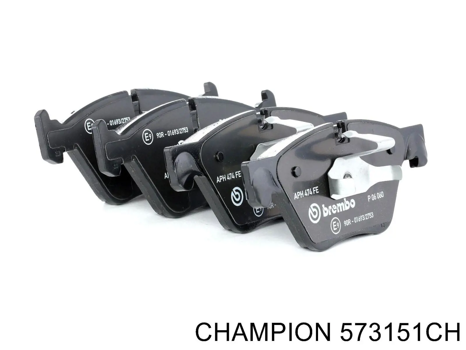 Тормозные колодки Champion 573151CH