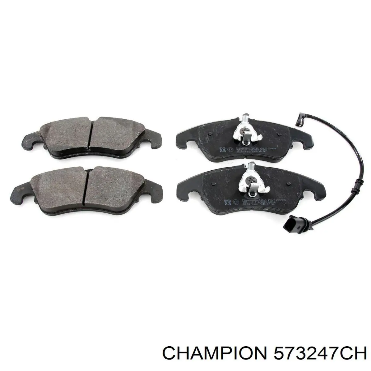 Колодки Champion 573247CH цена, от 37.99 USD