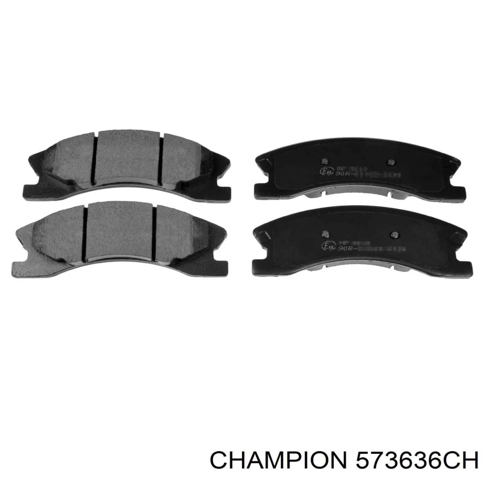 Купить 573636CH Champion Колодки тормозные