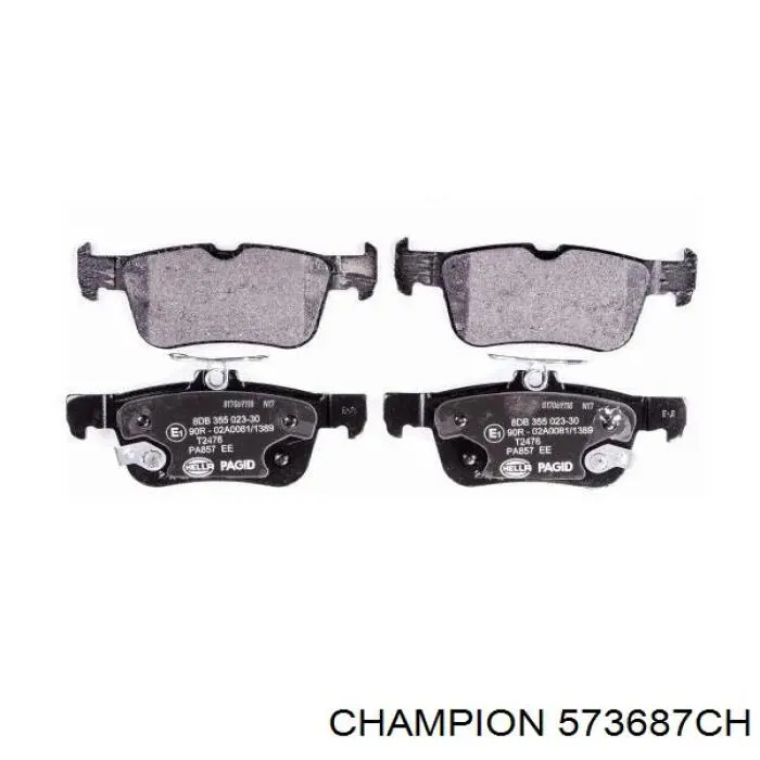 Compre 2494035 Ford Sapatas do freio traseiras de disco