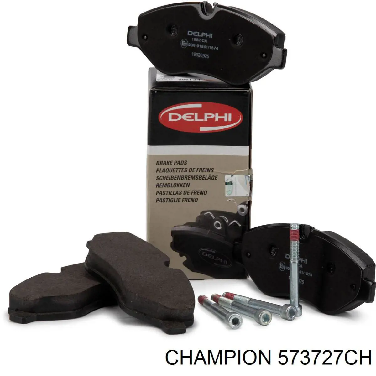 Колодки Champion 573727CH цена, от 34.85 USD