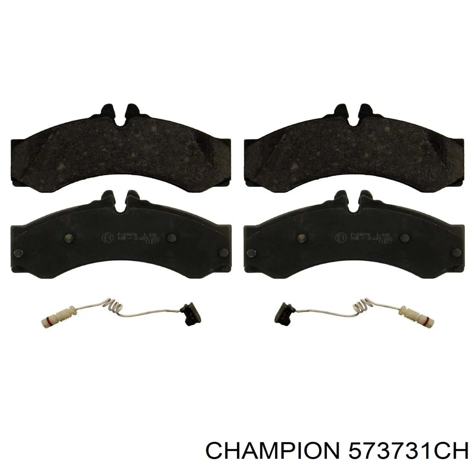 Купить 573731CH Champion Колодки тормозные