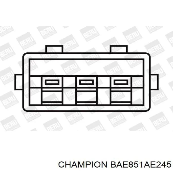 Купить BAE851AE245 Champion Катушка зажигания