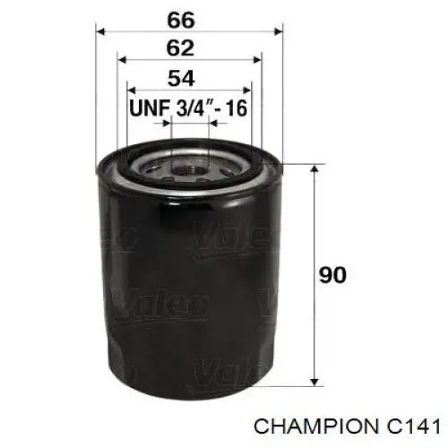 Масляный фильтр C141 Champion