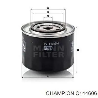C144606 Champion масляный фильтр