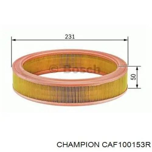 Воздушный фильтр CAF100153R Champion