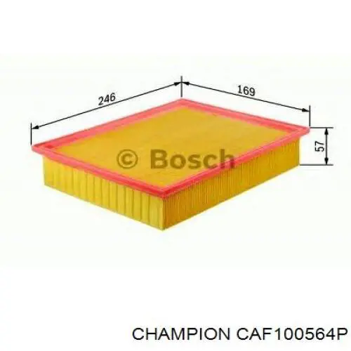 Элемент воздушного фильтра Alpha Filter AF1719 цена, от 4.08 USD