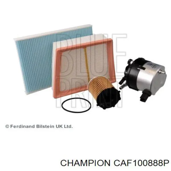 Купить CAF100888P Champion Автомобильный фильтр воздуха