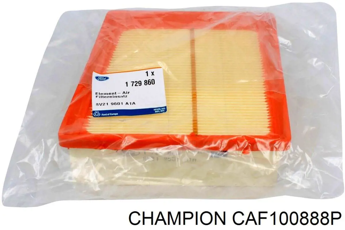 Купить CAF100888P Champion Автомобильный фильтр воздуха
