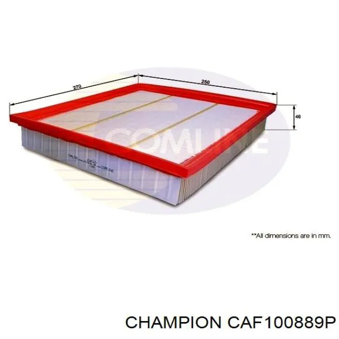 Фильтр воздушный Champion CAF100889P