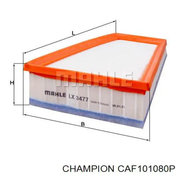 Воздушный фильтр SX3477 Shafer