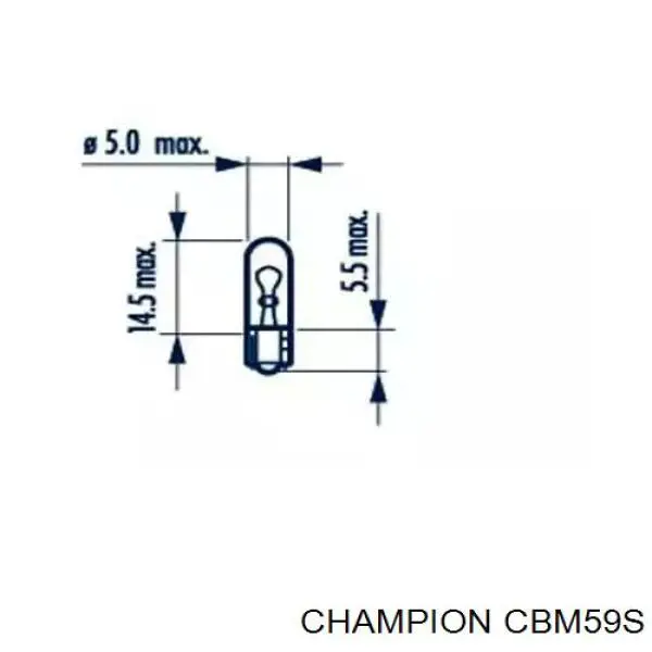 Купить CBM59S Champion Лампочка