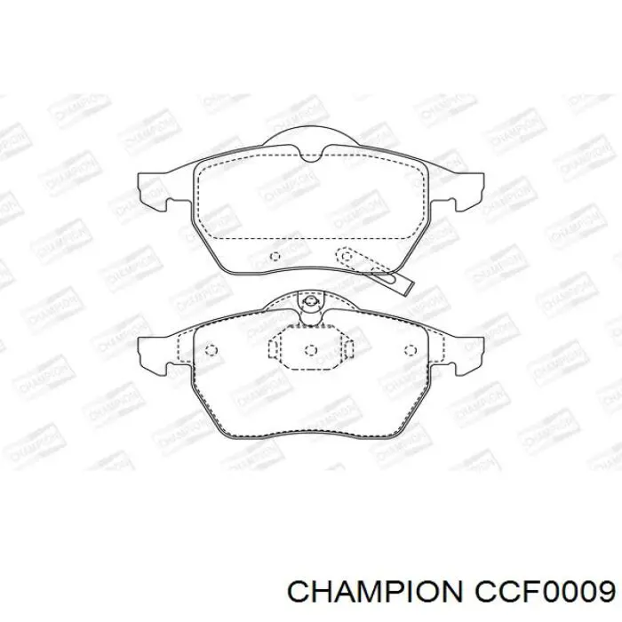 CCF0009 Champion фильтр салона
