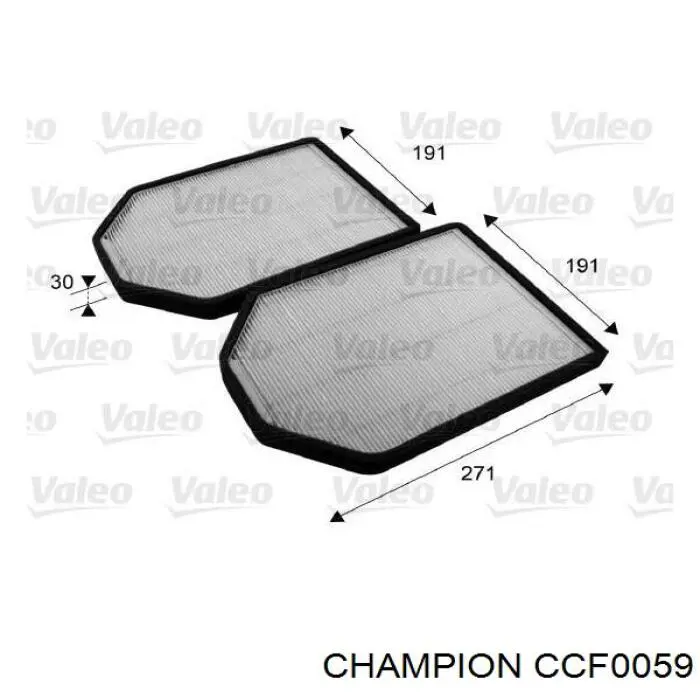 Фильтр воздушный отопителя Mann-Filter CU2949 цена, от 16.18 USD