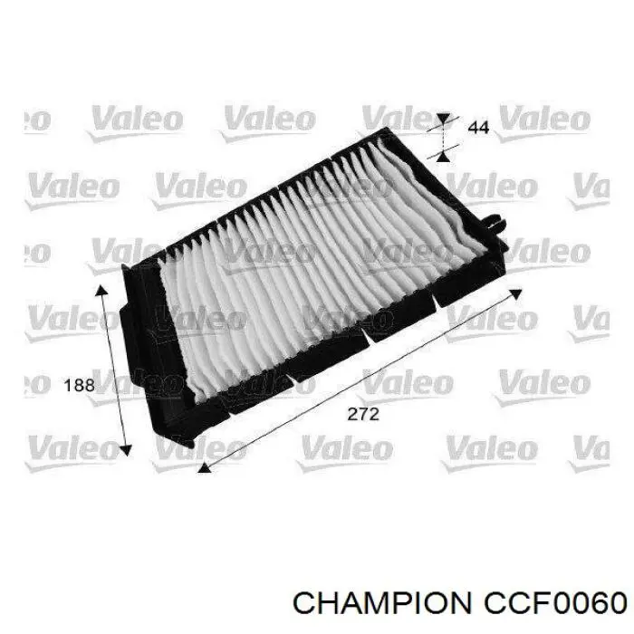 Воздушный фильтр салона Champion CCF0060