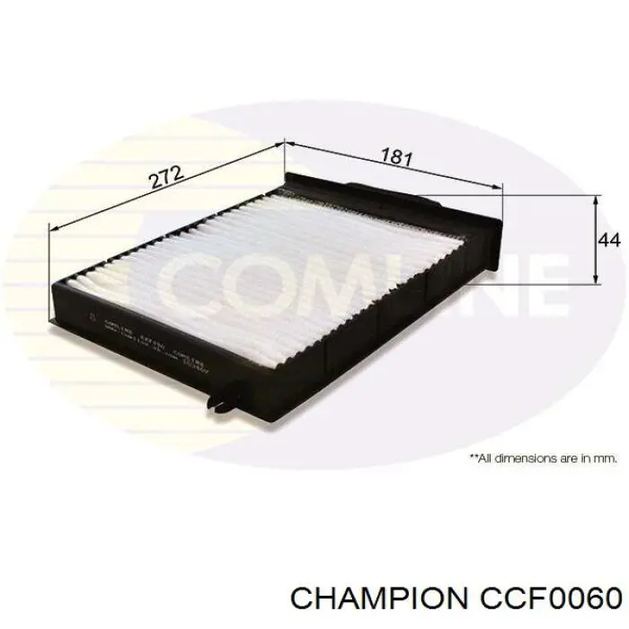 Фильтр воздушный отопителя Champion CCF0060 цена, от 5.51 USD