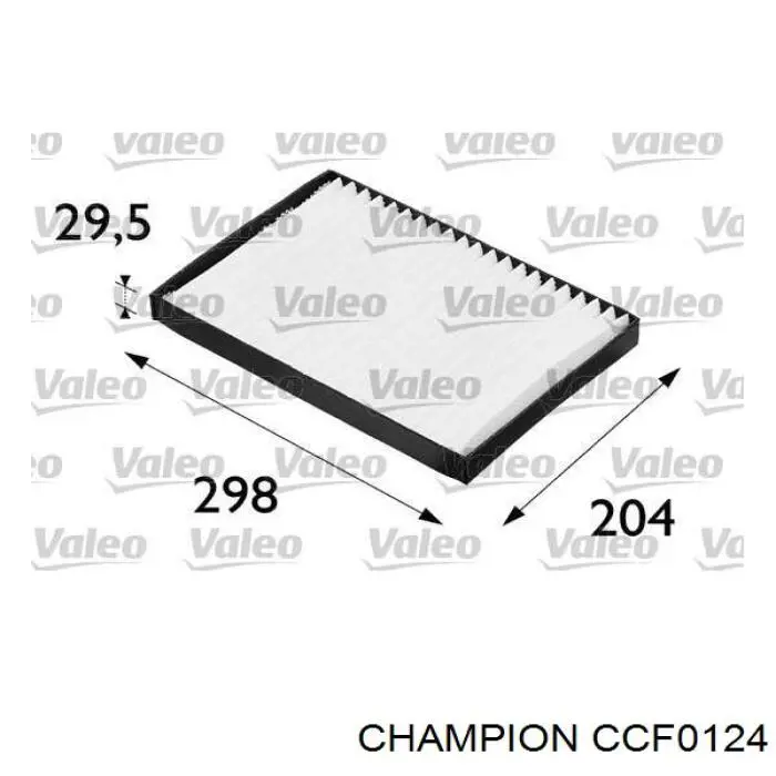 CCF0124 Champion filtro de salão
