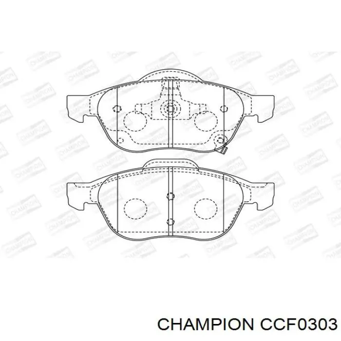 Воздушный фильтр салона Champion CCF0303