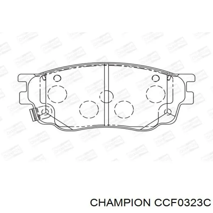 CCF0323C Champion фильтр салона