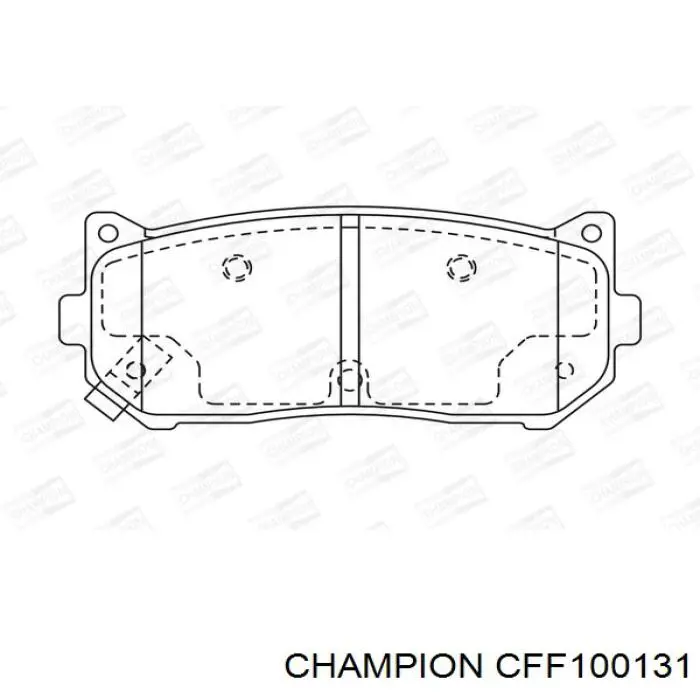 Фільтр паливний CFF100131 Champion