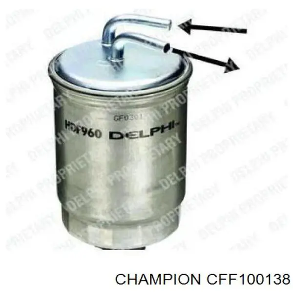 CFF100138 Champion Фильтр топлива