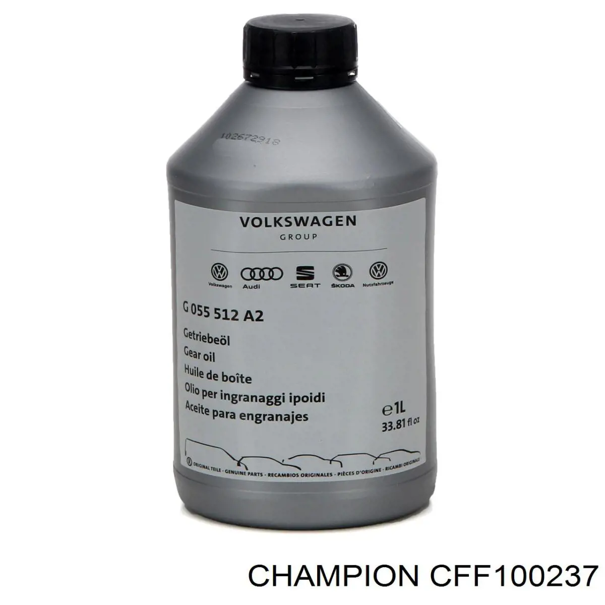 Фильтр топливный Champion CFF100237