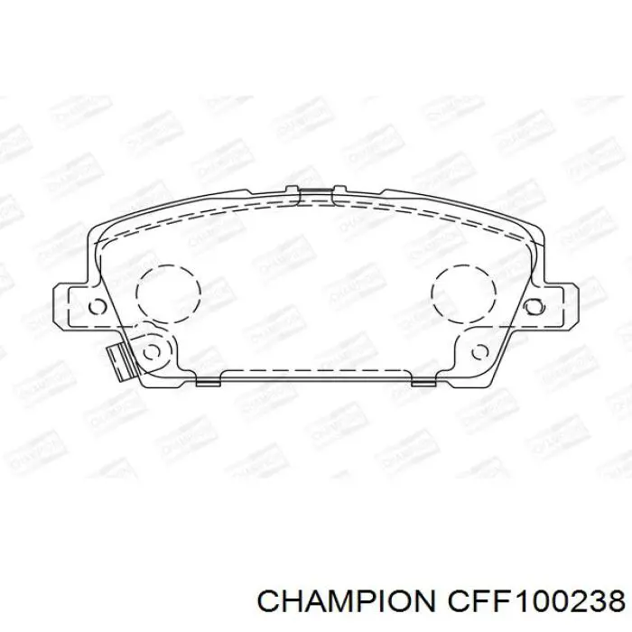 CFF100238 Champion Фильтр топлива