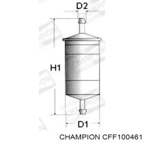 Топливный фильтр CFF100461 Champion