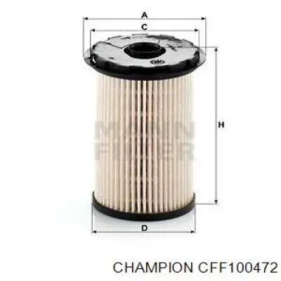 Топливный фильтр C319 Vasco Filters