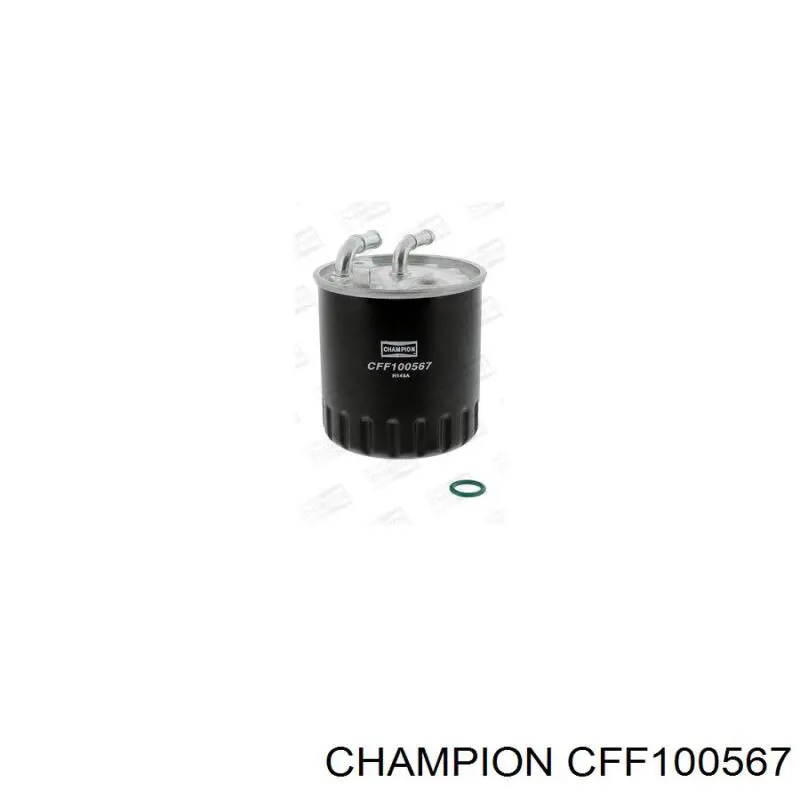 CFF100567 Champion filtro de combustível