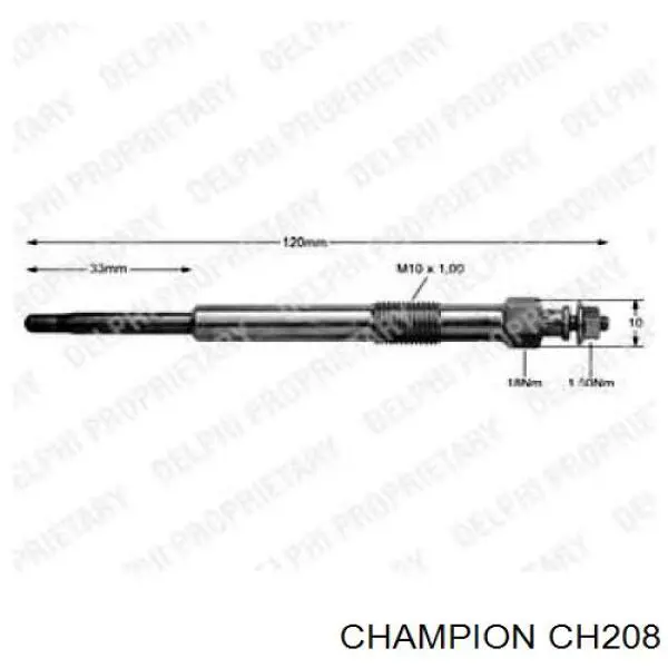 CH208 Champion Свечи накаливания