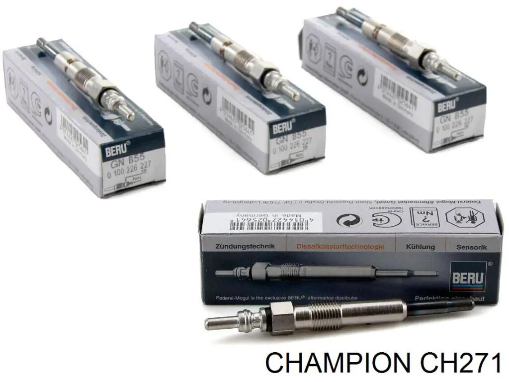 Свечи накала CH271 Champion