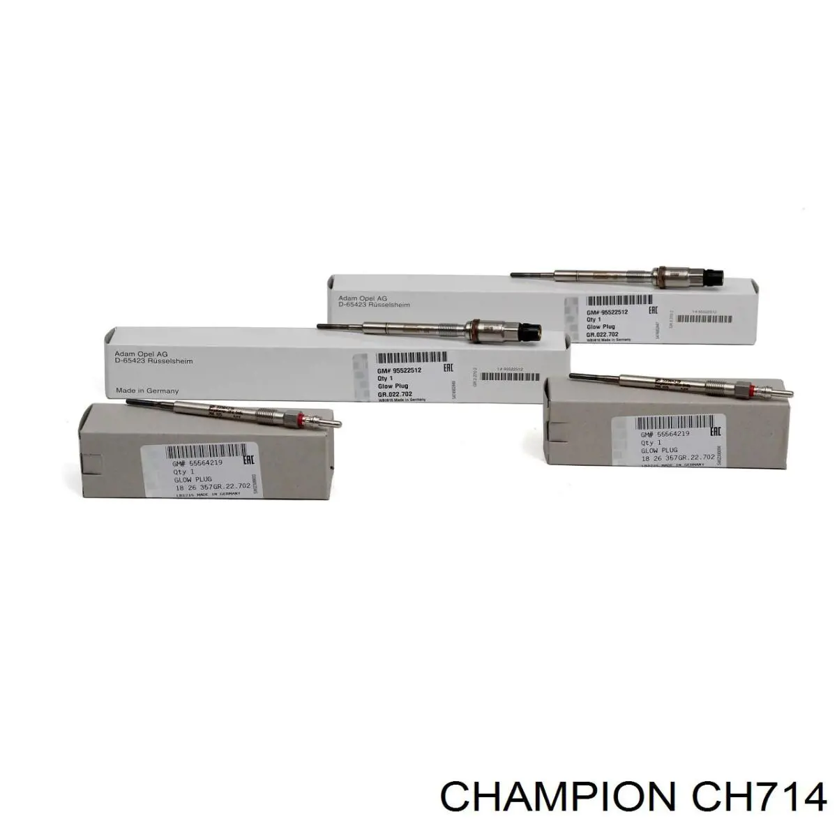 Свеча накала Champion CH714