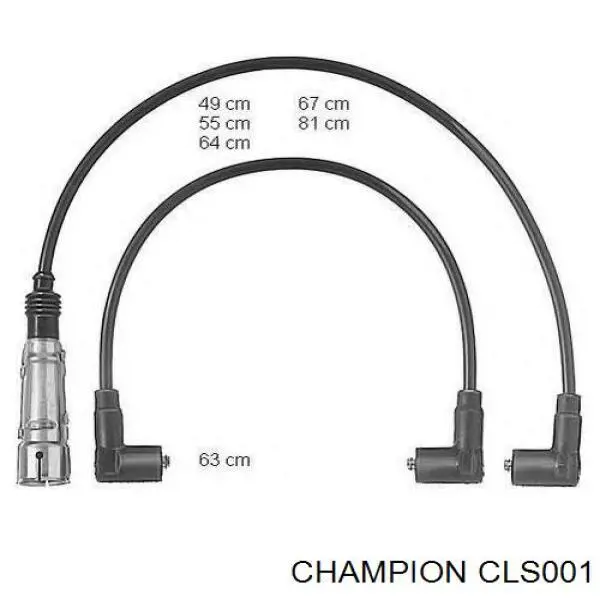 Купить MSK1043 Magneti Marelli Провода высокого напряжения