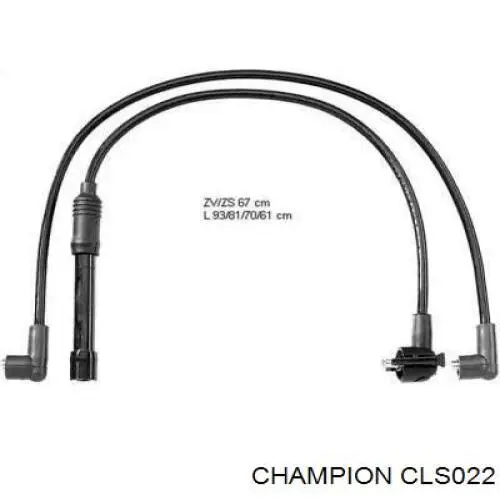 Высоковольтные провода CLS022 Champion