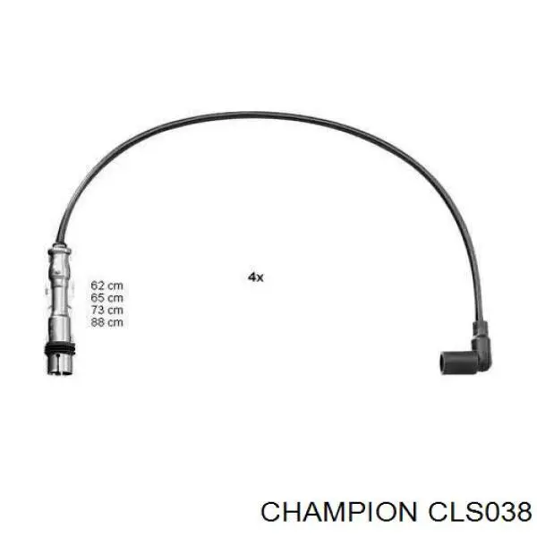 Высоковольтные провода CLS038 Champion