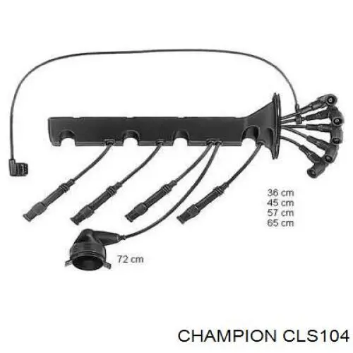 CLS104 Champion высоковольтные провода