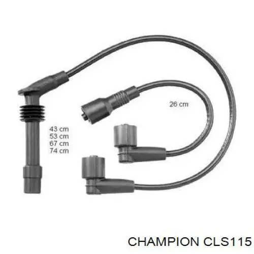 Высоковольтные провода CLS115 Champion