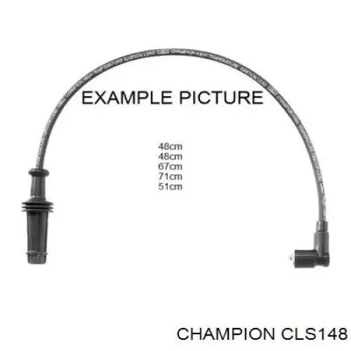 Высоковольтные провода CLS148 Champion